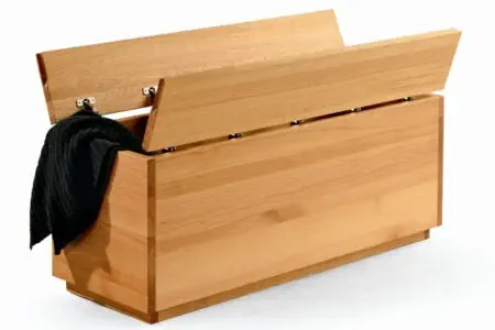 Massivholztruhe Zack Design