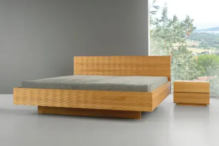 Holzbett F2 Woodwaves Zack Design