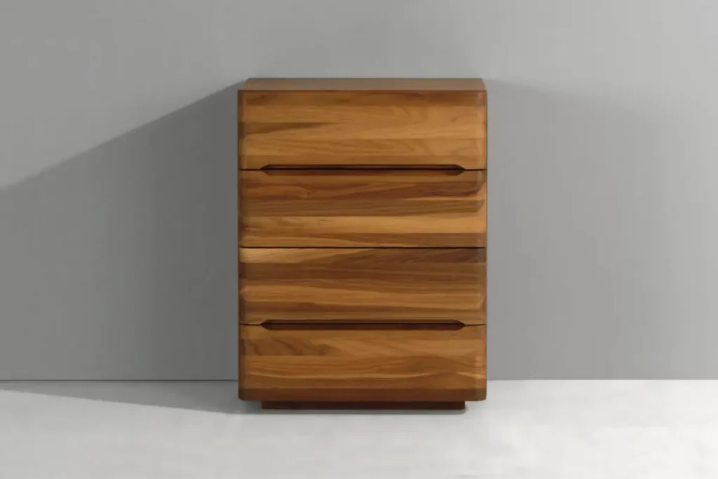 Nachttisch N-BOX Zack-Design