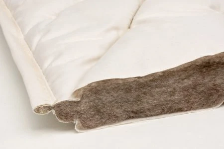 Yakflaumhaar Deckenquerschnitt Zudecken